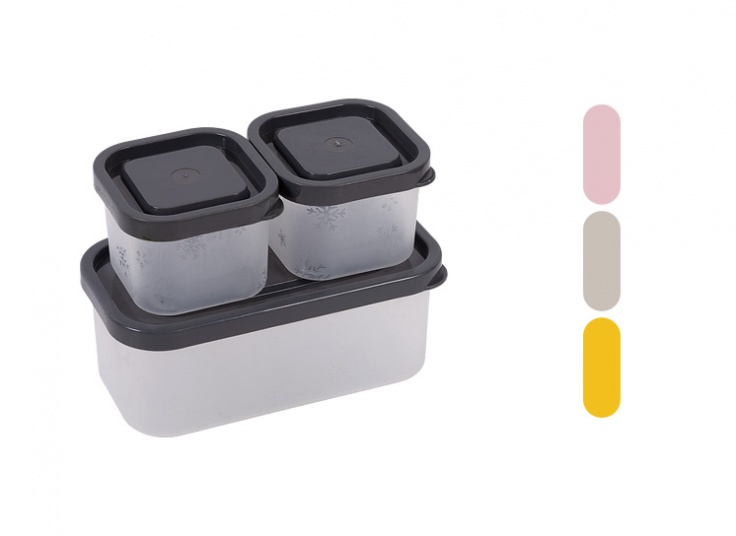 ظرف 3 تکه ایموجی پلاست