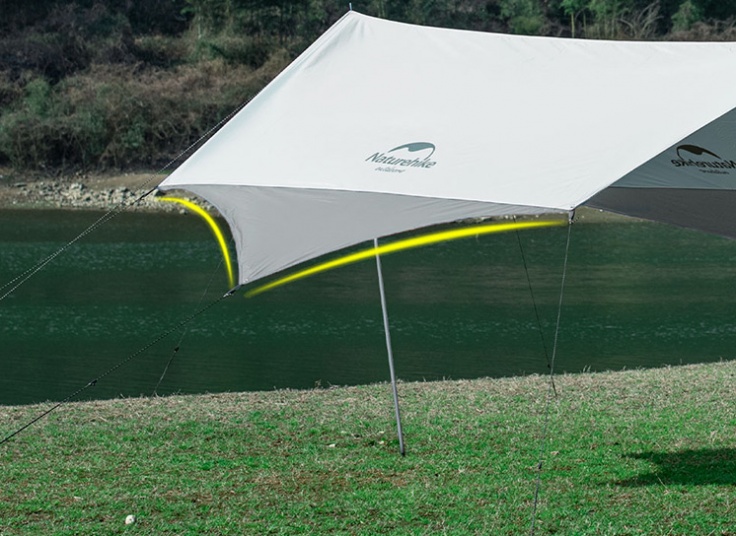 سایه بان کمپینگ NATUREHIKE مدل Rising Sun Canopy