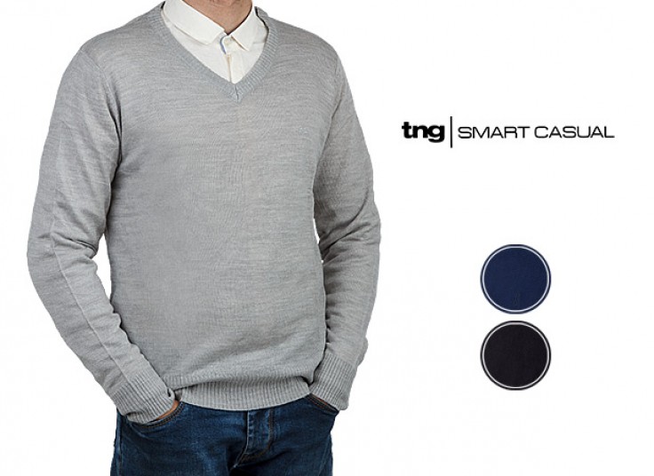 پلیور بافت مردانه Smart Casual