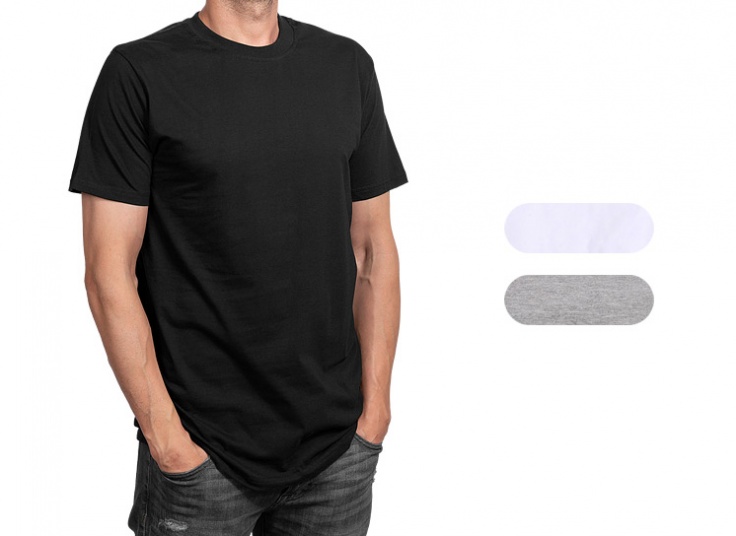 تیشرت یقه گرد ساده