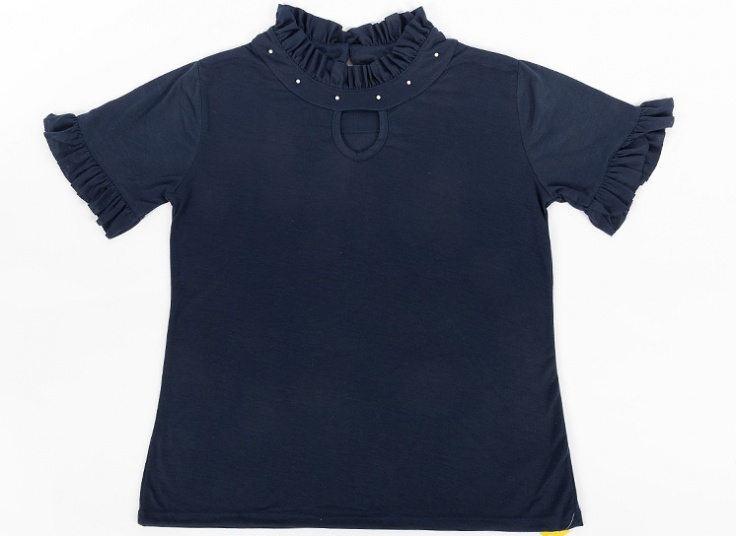 تیشرت زنانه چین دار