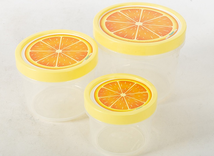 ست 3 عددی ظروف گرد Kajeen