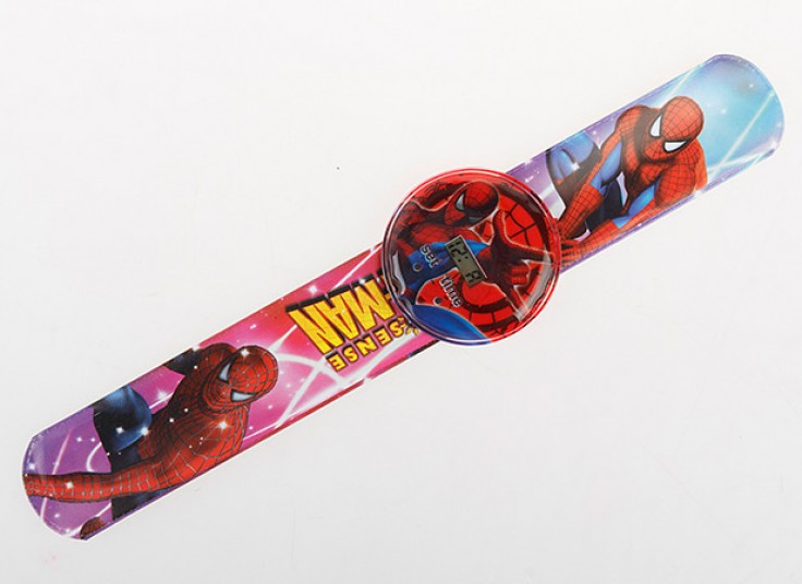 ساعت کارتونی بند خط کشی