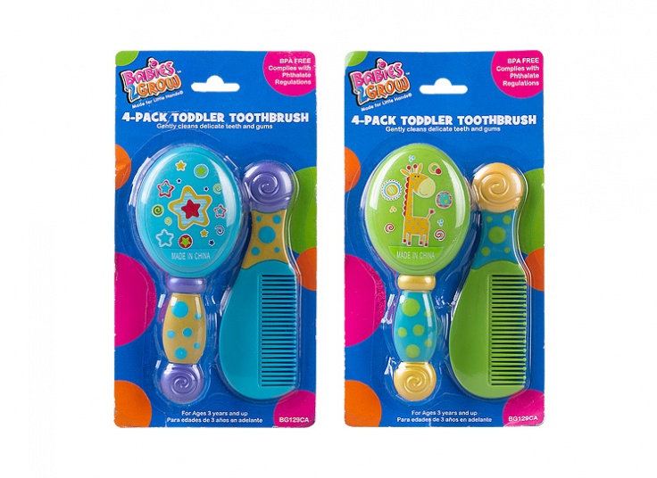 ست برس و شانه فانتزی BABIES