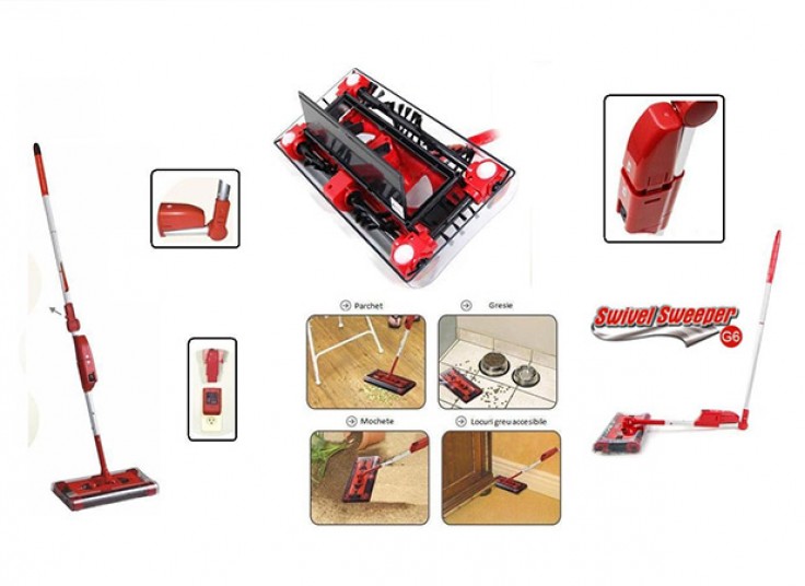 جاروی شارژی  Sweeper Swivel G6