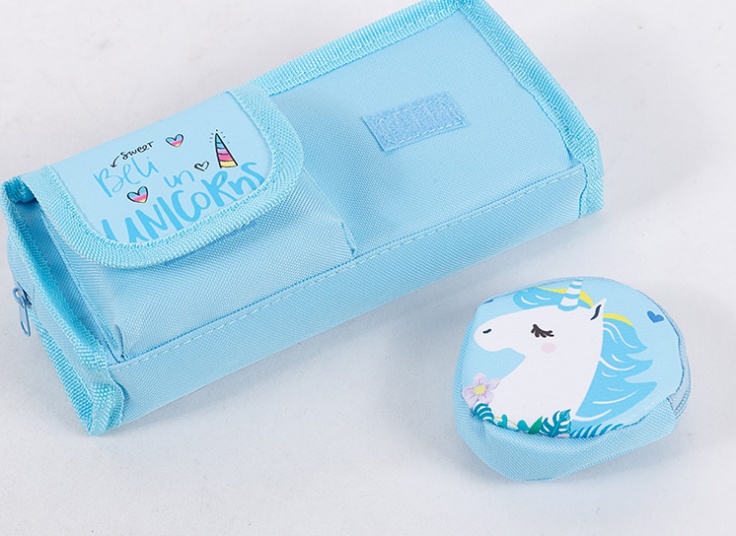 جامدادی طرح یونیکورن جیب دار