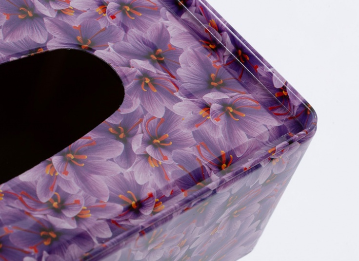 جای دستمال کاغذی فلزی