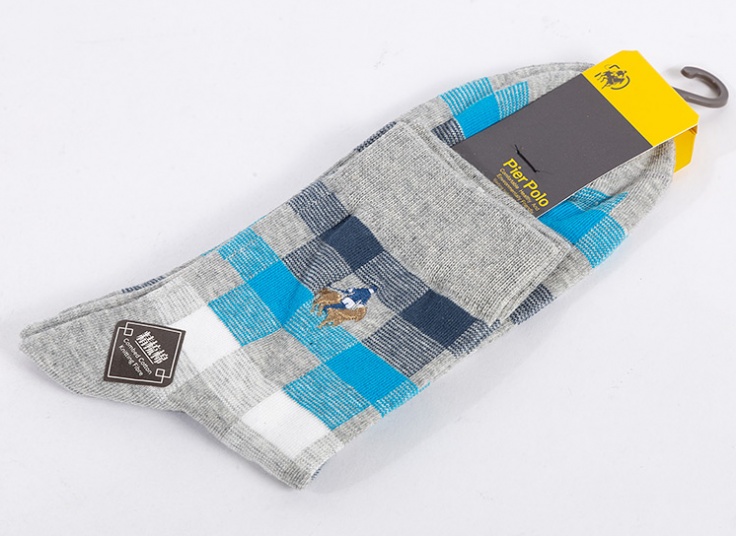 جوراب چهارخانه مردانه Pier Polo