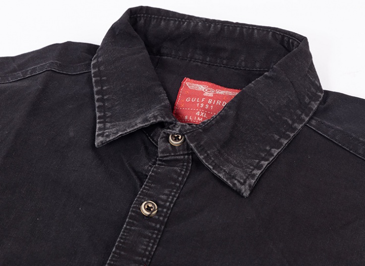 پیراهن جین سایز بزرگ مردانه Gulf Bird