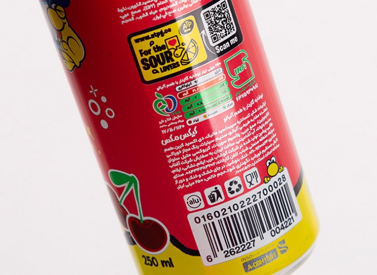 نوشیدنی گازدار kixmax