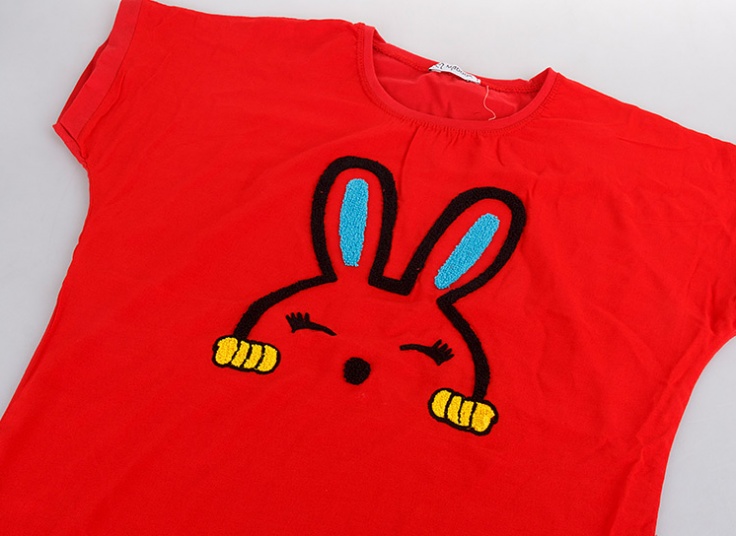 تیشرت طرح برجسته زنانه Madook