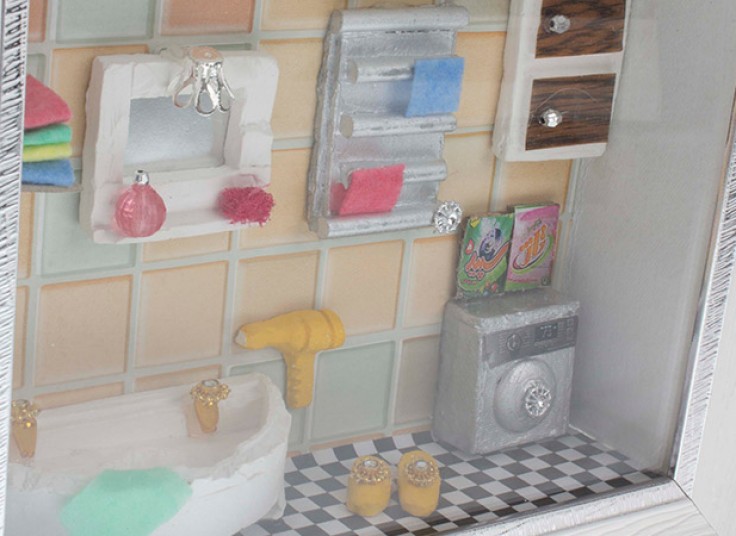 تابلو سرویس بهداشتی Shadow Box