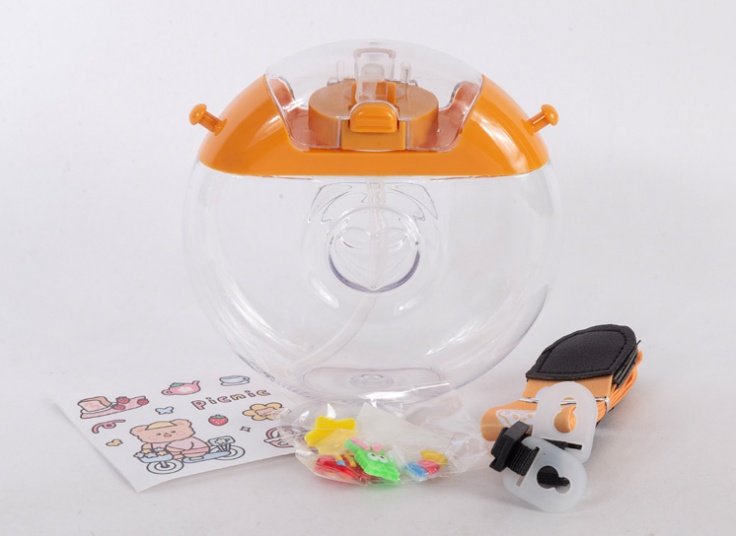 قمقمه کودک مدل نی دار طرح دونات