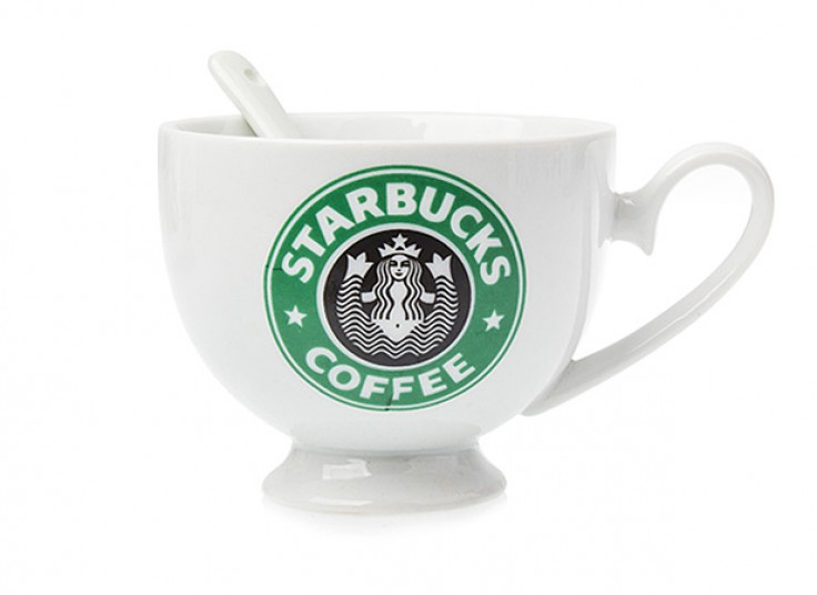 ست ماگ و قاشق STARBUCKS کد 752