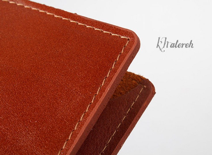 کیف پول و موبایل چرم