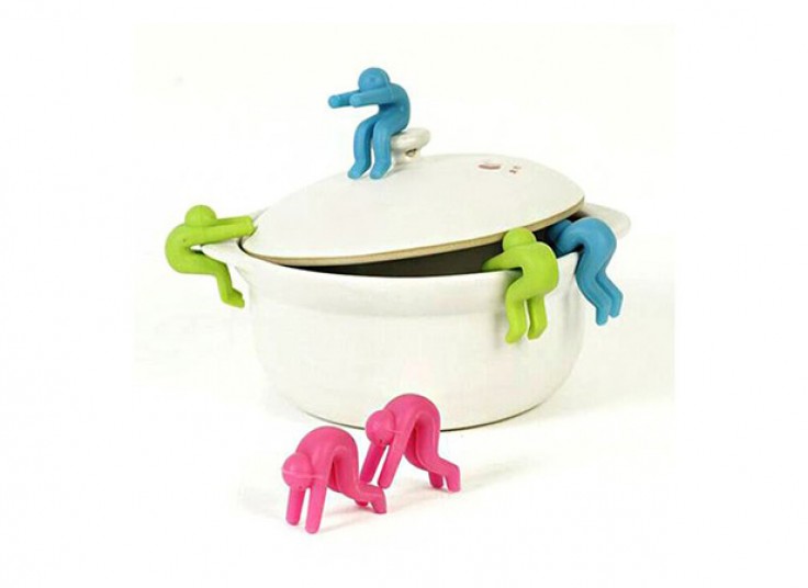 نگهدارنده درب قابلمه آدمک