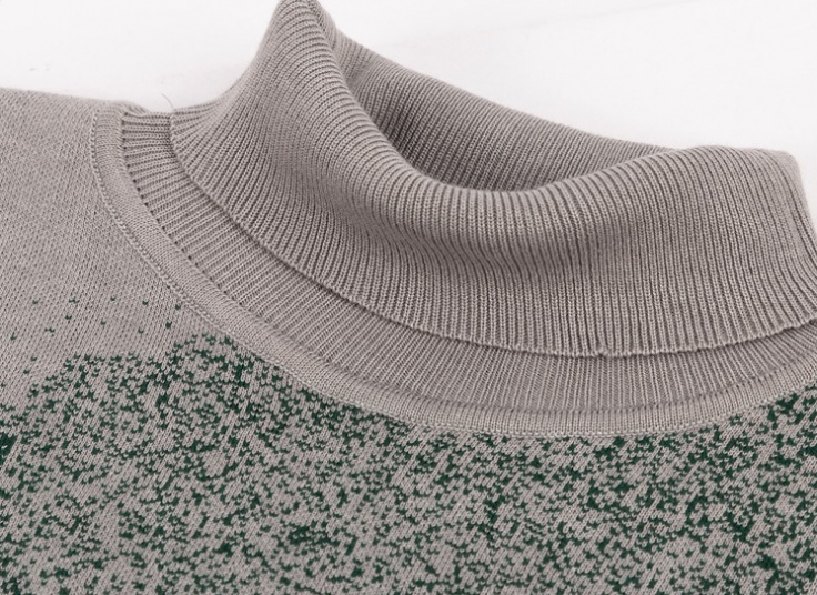 پلیور یقه اسکی طرح LV