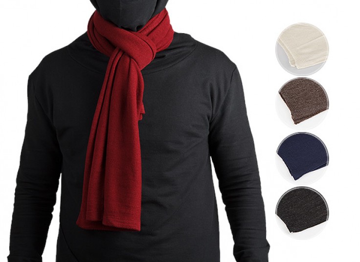 شال گردن ریزبافت مردانه