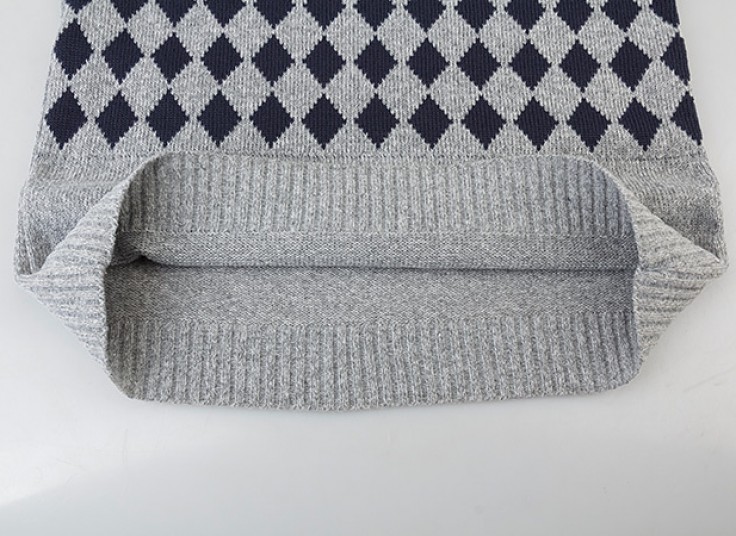 پلیور بافت مردانه دورنگ