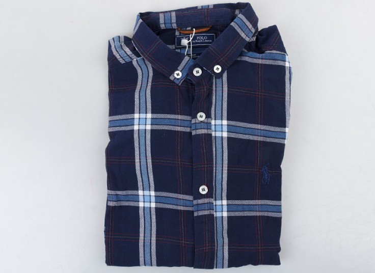 پیراهن چهارخانه مردانه طرح Polo