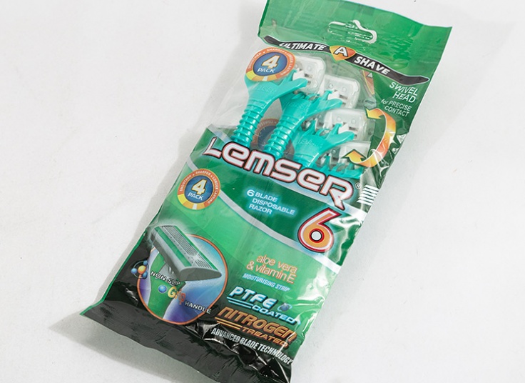 تیغ 6 لبه پفکی Lemser