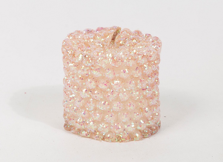 شمع تزئینی مرواریدی