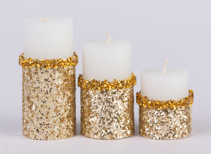 پکیج سه تایی شمع cylindric