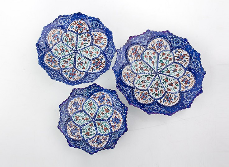 بشقاب میناکاری