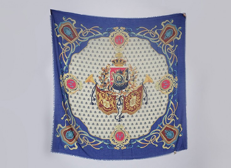 روسری قواره دار طرح Roberto Cavalli