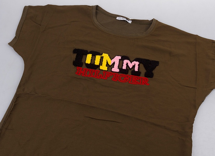 تیشرت طرح برجسته زنانه Madook