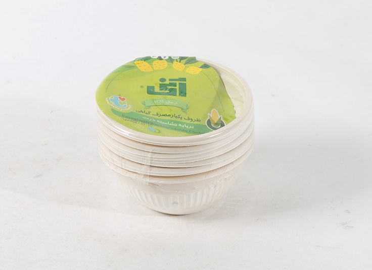 ظروف یکبار مصرف گیاهی آنی