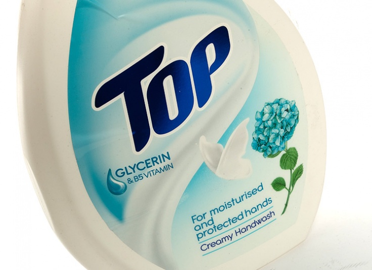 مایع دستشویی کرمی تاپ