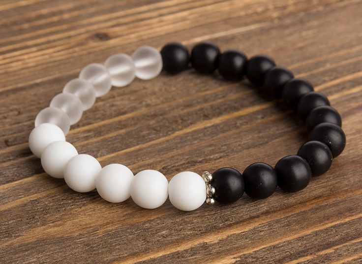 دستبند مهره ای اونیکس