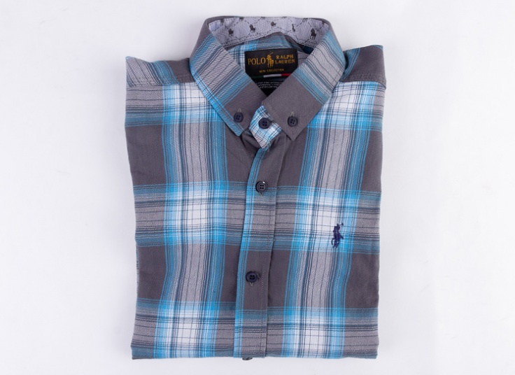 پیراهن مردانه چهارخانه POLO