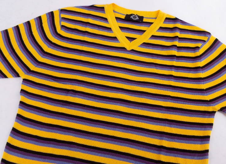 بافت راه راه یقه هفت Polo