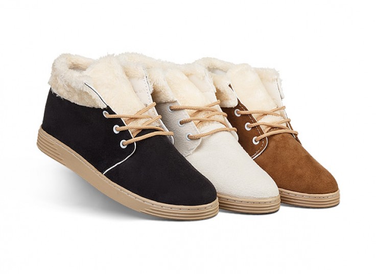 نیم بوت زنانه خزدار