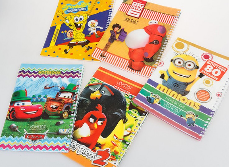 دفتر سیمی جلد فانتزی