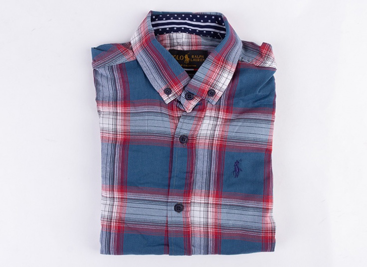 پیراهن مردانه چهارخانه POLO