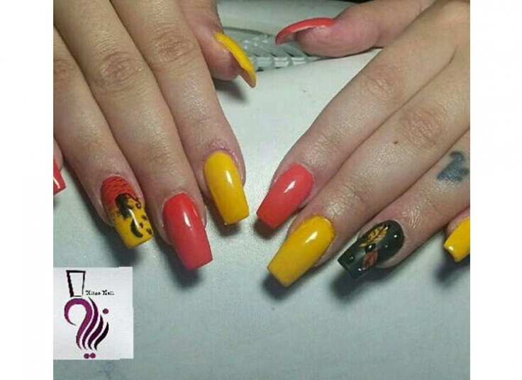 انواع طراحی ناخن ونوس دیانا