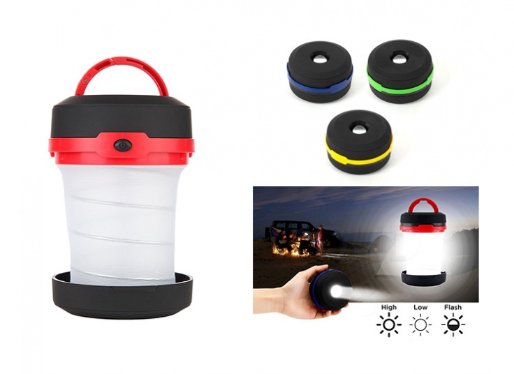 چراغ قوه فانوسی تاشو Pop up Lantern