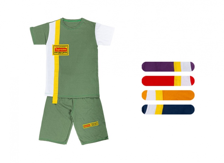 تیشرت شلوارک پسرانه Supreme