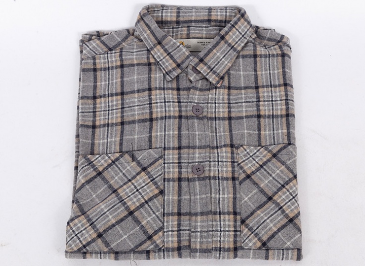 پیراهن پشمی چهارخانه Selin