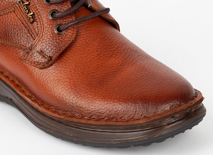 کفش مردانه چرم طبیعی طرح Clarks