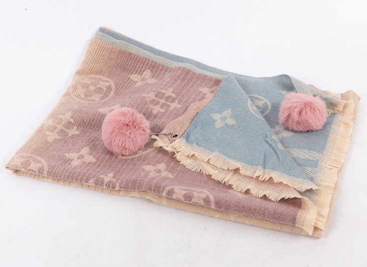 شال زنانه بافت LV