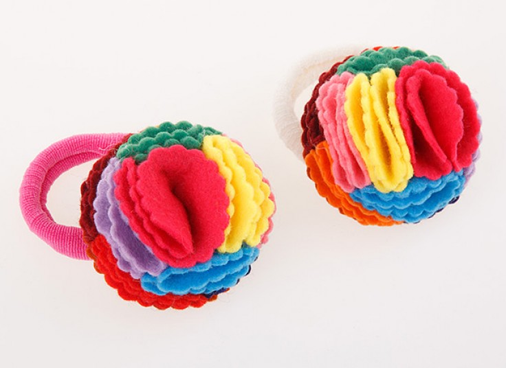 گل سر نمدی دست ساز