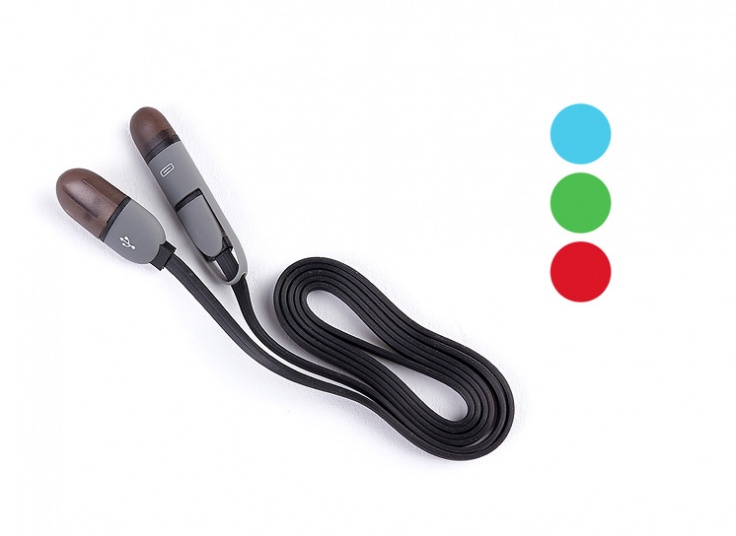 کابل دو سر آیفون و اندروید