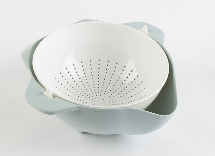 ست کاسه و آبکش استپ دار Dima