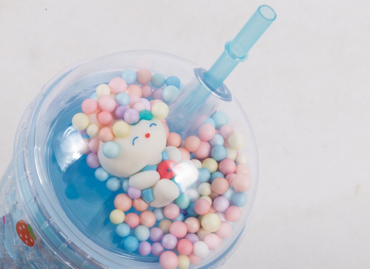 لیوان اسموتی چراغدار فانتزی