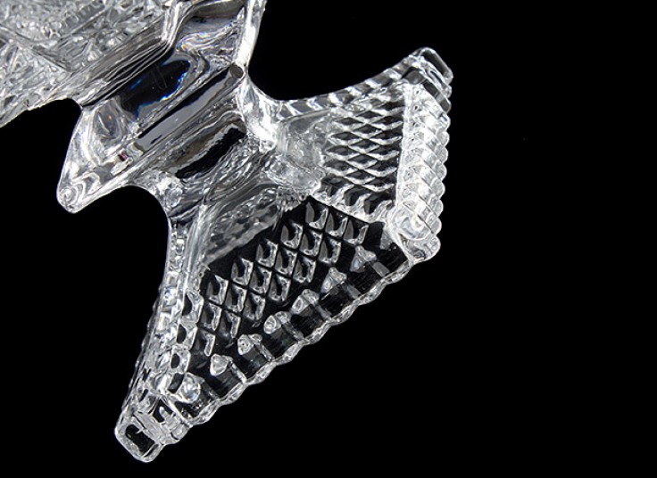 ظرف بلور پایه دار Art in Glass