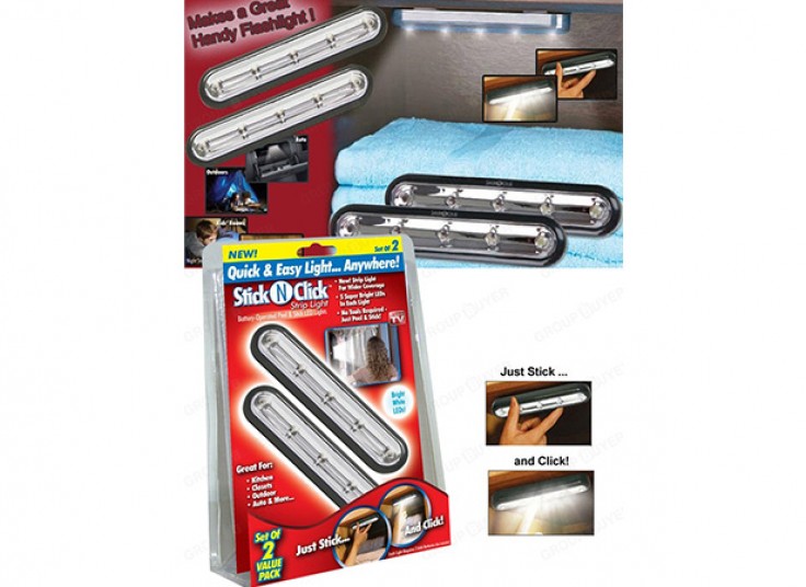 روشنایی با یک کلیک Stick N Click